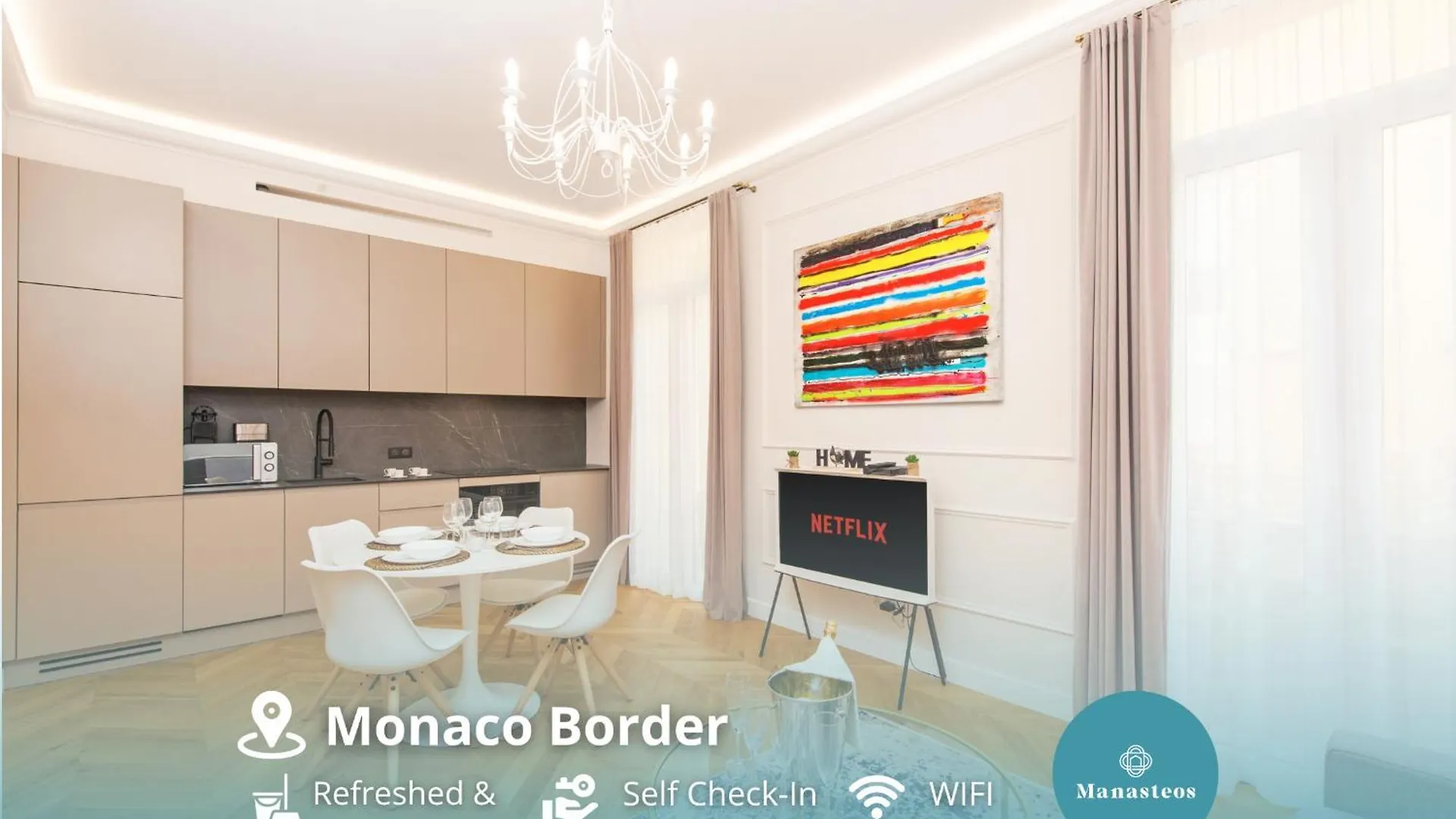 5Mn Monaco - Luxueux Appartement - Bt location